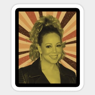 Retro Mariah Sticker